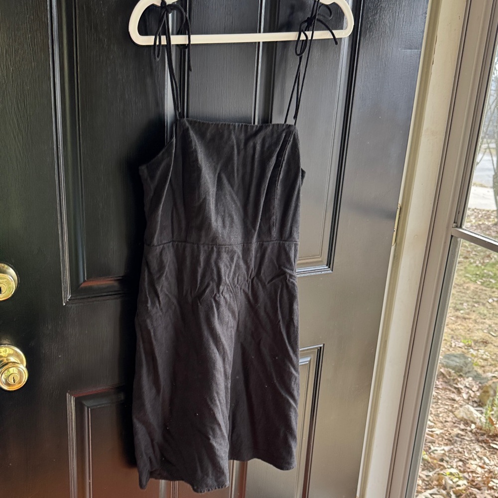 Old Navy Black Mini Dress with Spaghetti Straps